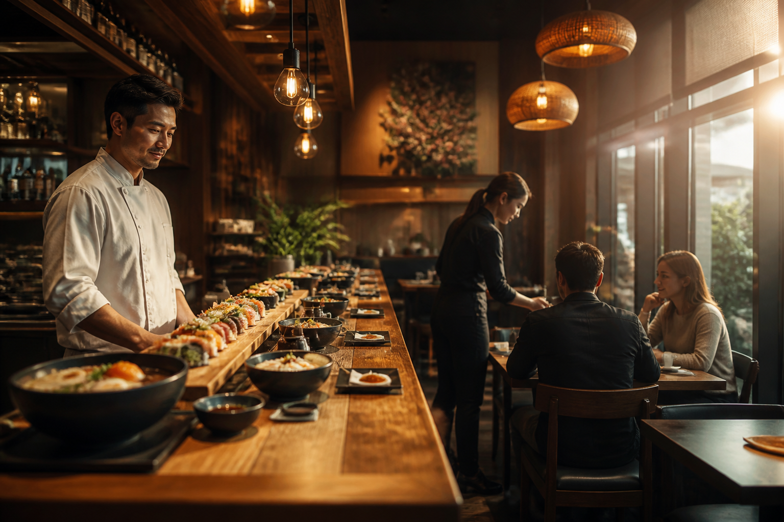 Menu japonais varié Pontault-Combault