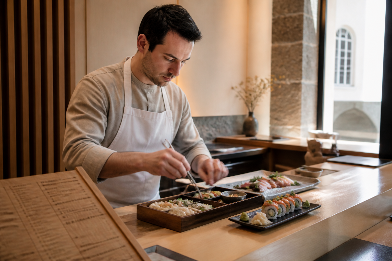 Menu midi japonais Chessy