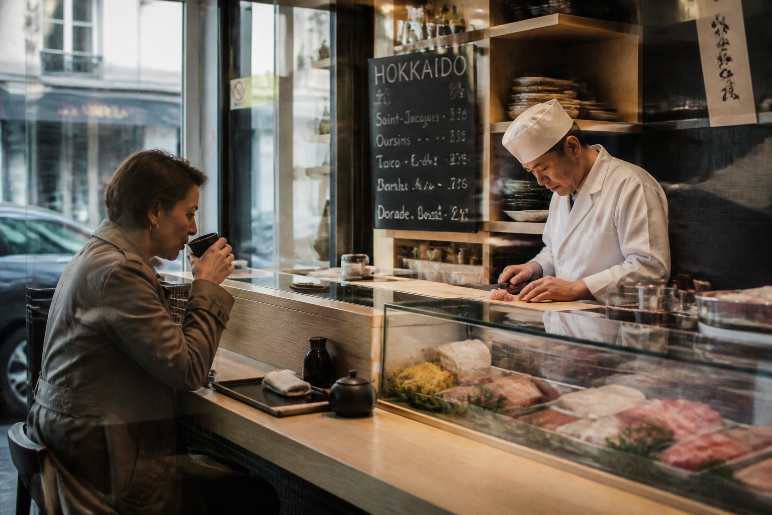 Où manger après shopping à la Vallée Village sushi compris