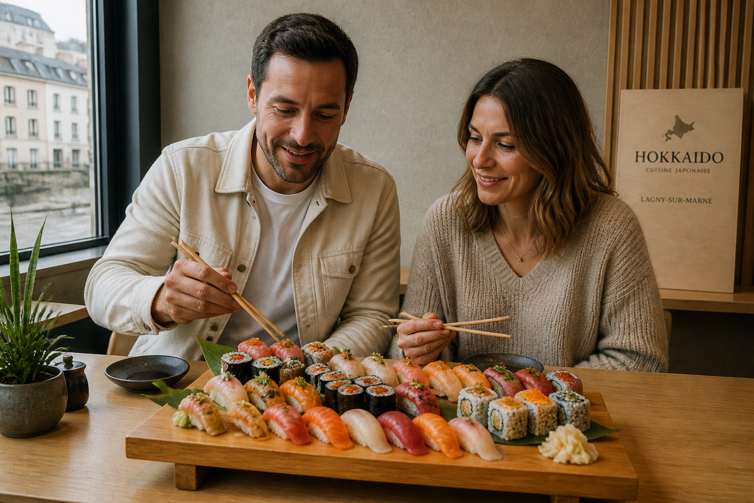 Plateau sushi à partager Lagny-sur-Marne