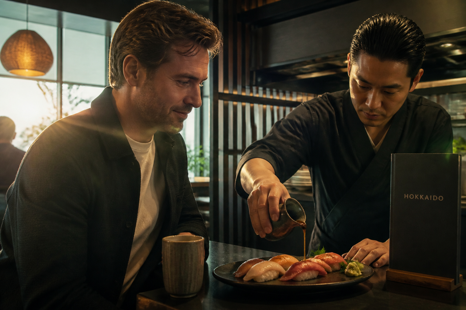 Repas japonais anniversaire Montévrain
