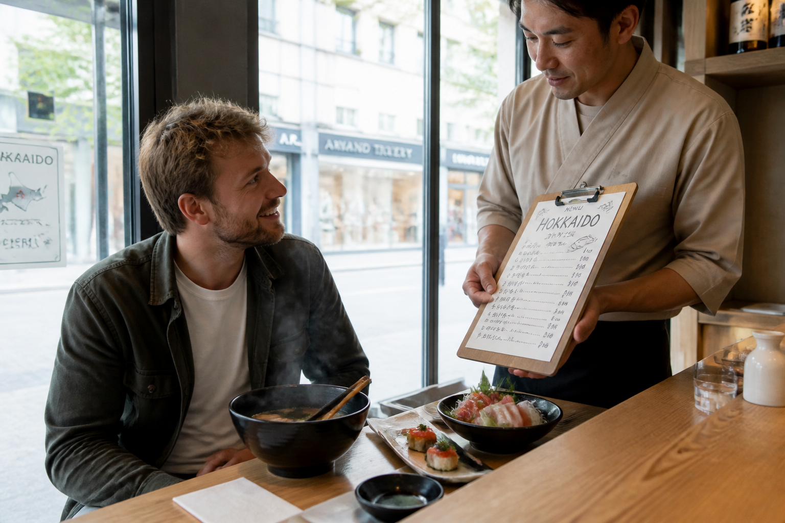 Repas japonais Serris