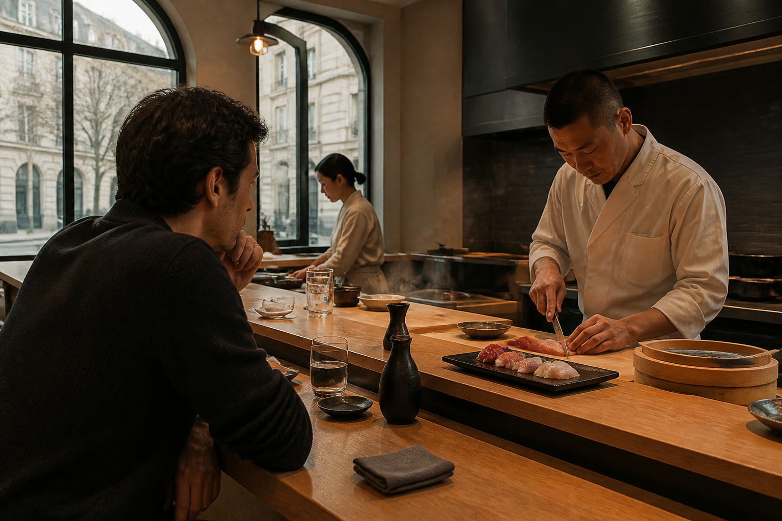 Restaurant japonais avec bar à saké Bussy-Saint-Georges