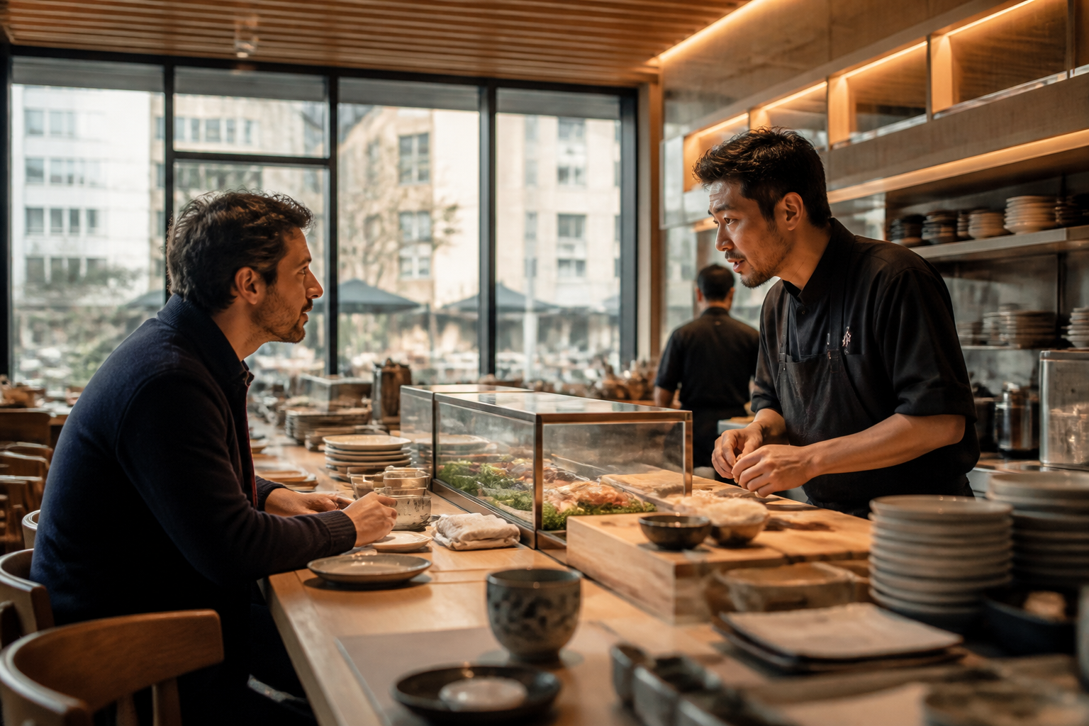 Restaurant japonais déjeuner rapide Montévrain