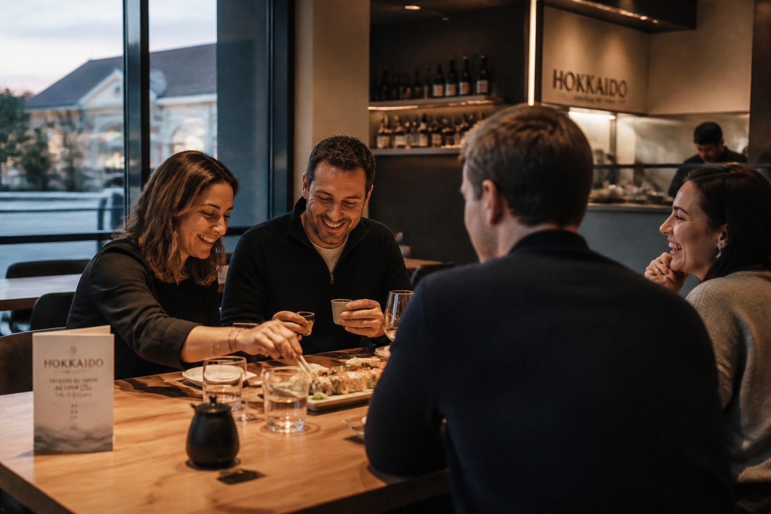 Restaurant japonais pour soirée entre amis à Val d’Europe