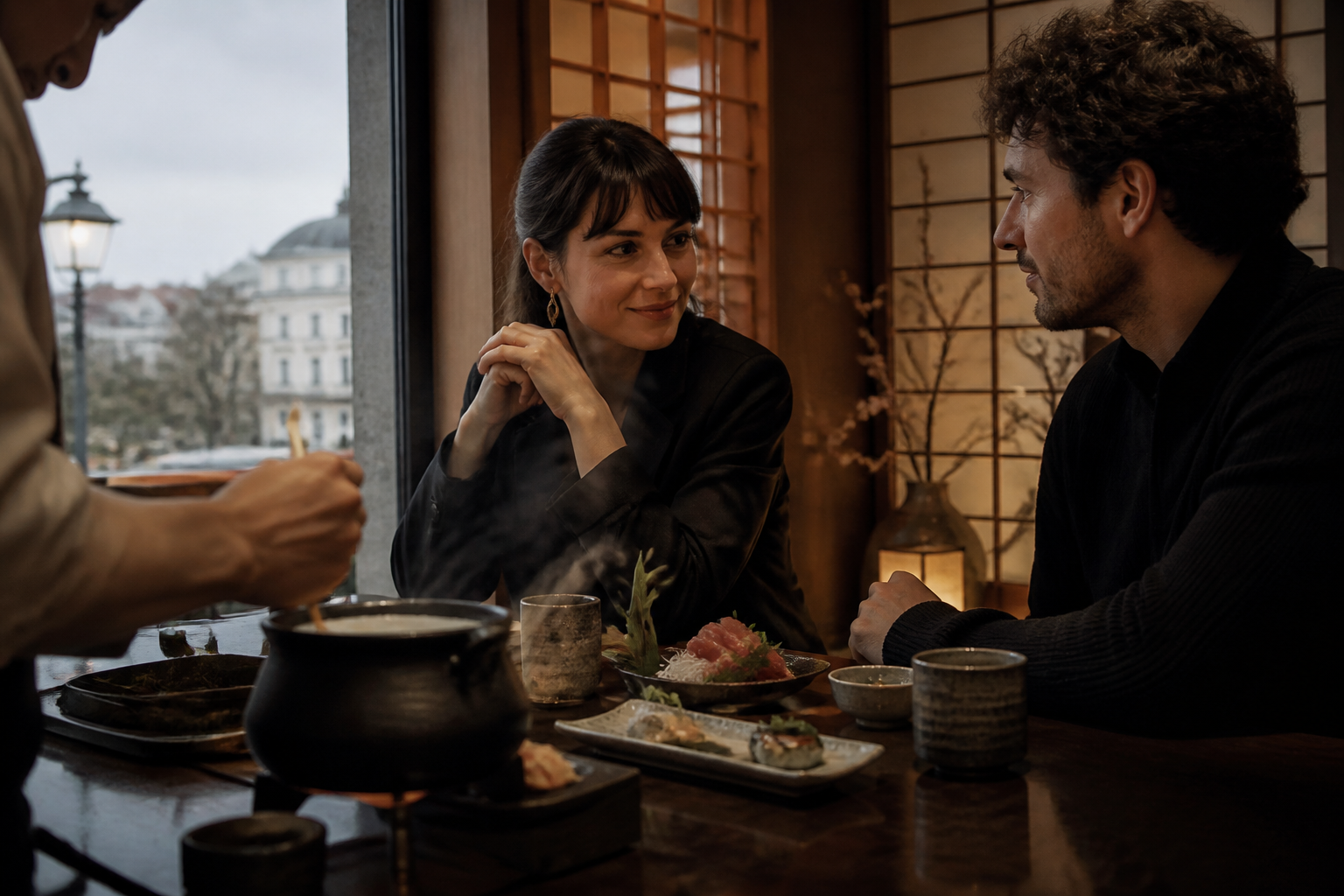 Restaurant japonais soirée romantique Bussy-Saint-Georges